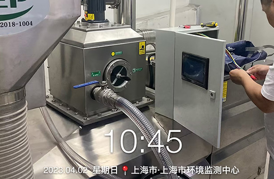 上海环境监测中心隔油提升一体化设备安装